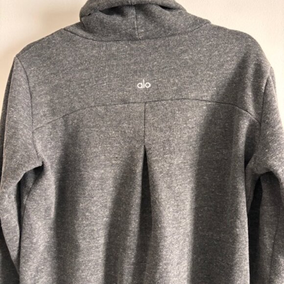 Alo YOGA HAZE Funnel Neck Sweatshirt - XS - Picture 4 of 5